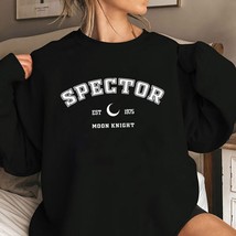 Spector EST 1975 Moon Knight Sweatshirt Women Marc Spector Grant Lockley Graphic - £73.11 GBP