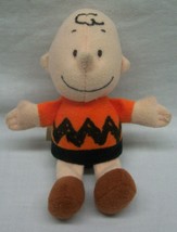 Wendy&#39;s Peanuts Gang Nice Mini Charlie Brown 5&quot; Plush Stuffed Animal Toy - £11.87 GBP