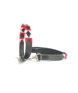 Shwaan Premium Leather Dog Collar multi color thread hand weaved Polo Do... - $35.99