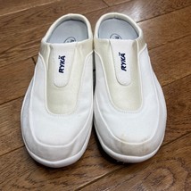 Ryka Zoy Yo Mule Sneakers Womens 9 Performance Nitracel Slip On White Shoes - £19.39 GBP
