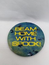 Taco Bell 1984 Beam Home With Spock! Pin Pinback - £13.97 GBP