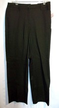 Women&#39;s DRESSBARN Pants or Trousers NEW Size 10 Dark Green 32&quot; x 31&quot; - £10.37 GBP