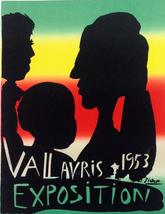 Pablo Picasso 69, Lithograph &quot;Exposition Vallauris 1953&quot; Art in posters - £54.72 GBP