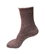 1 Pair Womens Soft Winter Wool Thick Knit Thermal Warm Crew Cozy Boot Socks - £4.69 GBP