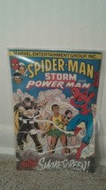 Spider-Man, Storm, and Power Man Battle Smokescreen Anti-Cancer Comic 1994 - £6.17 GBP