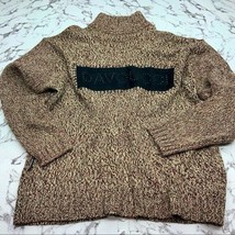 Men&#39;s Davoucci Burgundy Cream Turtleneck Sweater - $99.00