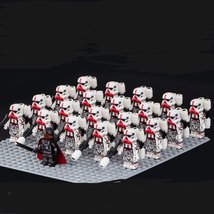21pcs Star Wars The Mandalorian Moff Gideon Incinerator troopers Minifigures Toy - £26.36 GBP