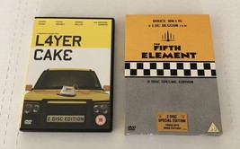 The Fifth Element Special Edition &amp; Layer Cake DVDS 2 Disc Sets Region 2 PAL - £14.79 GBP