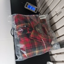 Dravus Heading Nowhere RN#116442 Men's Small Red/Black Flannel Long Sleeve Shirt image 7