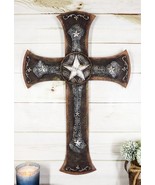 Rustic Western Lone Star With Braided Ropes and Scroll Lace Layered Wall... - $62.30 CAD