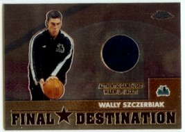 Wally Szczerbiak #FD-WS -  2002-03 Topps Chrome Final Destination Insert - £5.53 GBP