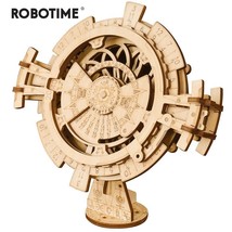 Robotime Creative DIY Perpetual Calendar Wooden Model Building Kits Assembly Toy - £105.98 GBP