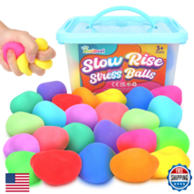 24-Pack Dough Squishy Stress Balls for Kids - Fidget Toys for Anxiety Re... - $40.83