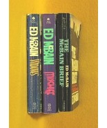 Ed McBain 3 Paperback Book Lot 87th Precinct - $6.99