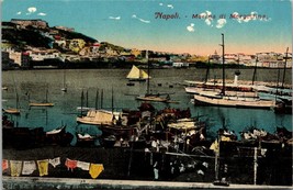 Italy Napoli Marina di Mergellina DB Unposted 1907-1915 Antique Postcard - £5.99 GBP