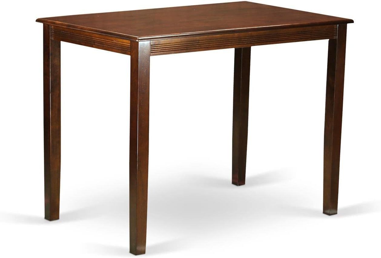 Primary image for Rectangular Tabletop And 48 X 48 X 30 Mahogany Finish Are Features Of The East
