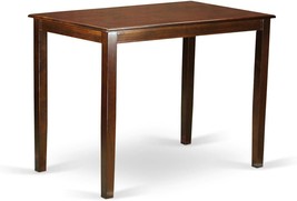 Rectangular Tabletop And 48 X 48 X 30 Mahogany Finish Are Features Of Th... - $219.92