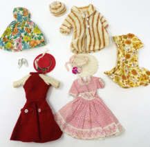 Lot Vintage Wendy Wardrobe Barbie Clone Hong Kong Outfits Fur Coat Hat D... - $49.99