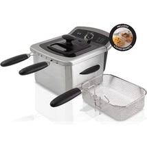 4L Deep Fryer, Stainless Steel, Electric - £52.19 GBP