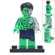 Cyborg Hulk Marvel Comics Minifigures Gift Toy Collection - £2.27 GBP