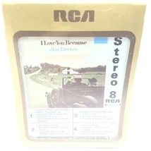 I Love You Because Jim Reeves RCA Stereo 8 Track Cartridge APS1-1224 New Vintage - £16.26 GBP