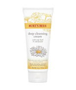 BURT&#39;S BEES SOAP BARK &amp; CHAMOMILE DEEP CLEANSING CREAM 6 OZ NEW PACKAGING - £5.69 GBP