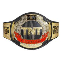 NEW TNT Black Championship Wrestling AEW Title Belt Replica Adult 2mm Br... - £110.04 GBP