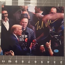 Elon Musk SpaceX Founder Trump Advisor Autographed Auto 8x10 Photo COA - $307.38
