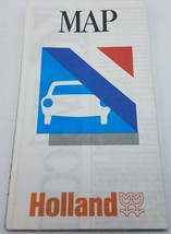 Vtg 1987 Holland Board Of Tourism Travel Road Map EUC - $262.49 MXN