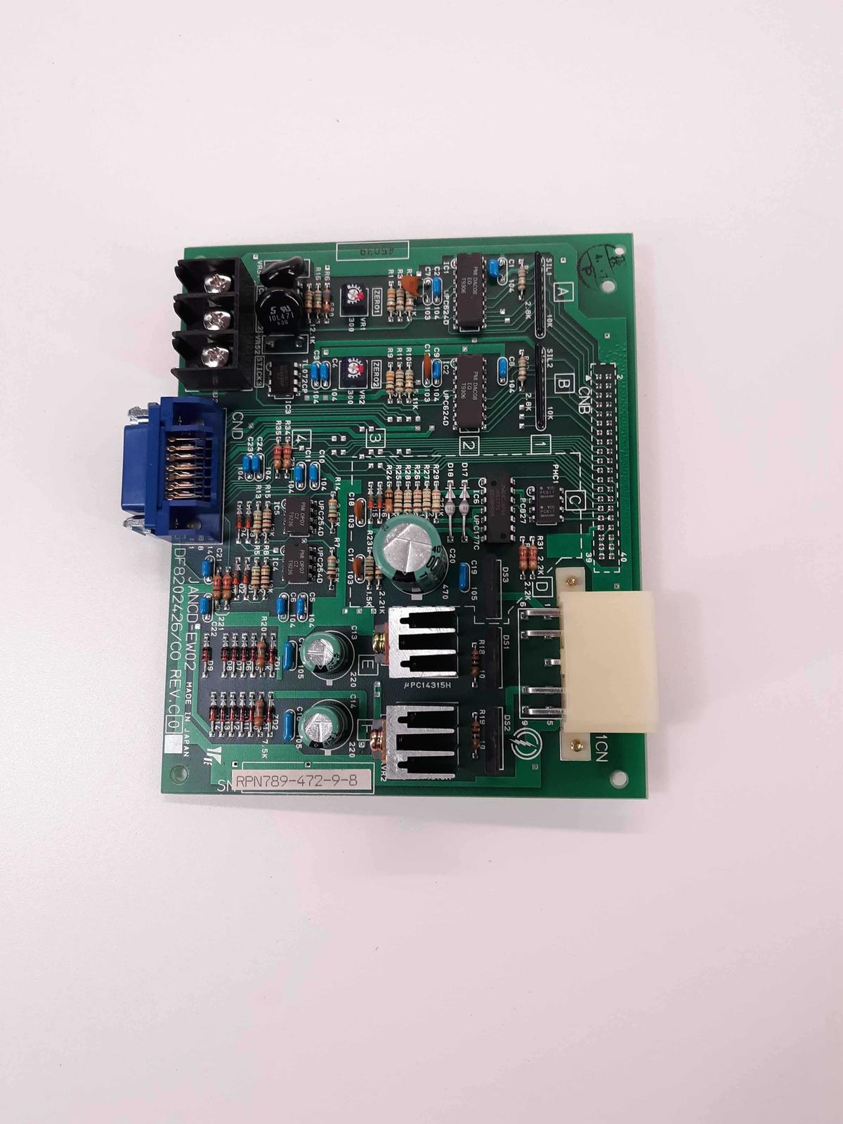 Yaskawa / Motoman Robot Analog Output Board, JANCD-EW02, DF8202426/C0  R... - $99.00