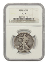 1921-D 50C Ngc VG08 - £400.45 GBP