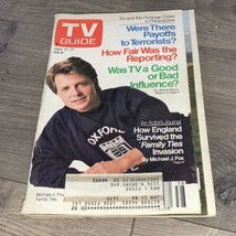 Tv Guide Sept 21-27 1985 - Michael J. Fox, Family Ties - £6.49 GBP