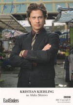 Kristian kiehling as aleks shorovs bbc eastenders hand signed cast card photo 177491 p thumb200