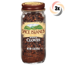 3x Jars Spice Islands Whole Cloves Seasoning | 1.5oz | Fast Shipping - £38.44 GBP