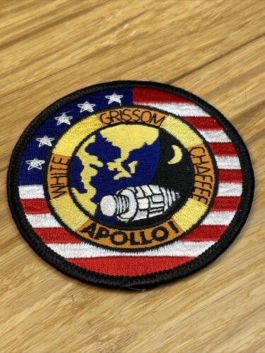 Apollo I Patch Space Program White Grissom Chaffee KG JD - $9.90