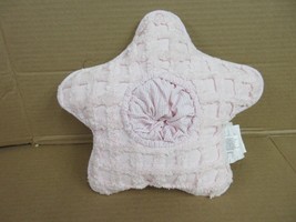 Baby Boyds Pink Star Pillow 810160 Plush Nursery Decoration Light Pink - £28.41 GBP