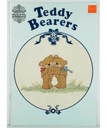 Cross Stitch Patterns Chart Booklet TEDDY BEARERS Designs by Gloria &amp; Pat  - £2.98 GBP