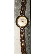 Vintage Quemex Ladies  Silver Gold Tone Watch New Battery  - €14,19 EUR