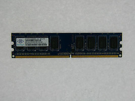 1GB Nanya DDR2 800mhz pc2-6400 Non ECC non-Tamponné RAM Bureau Mémoire Module - £26.65 GBP