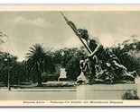 Monumento To The Magna Carta Buenos Aires Argentina Unp Wb Cartolina - $6.77