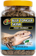 Zoo Med Blue Tongue Skink Food Crumbles 8 oz - £17.69 GBP