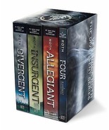 Divergent Series 4-Book Paperback Set: Divergent, Insurgent, Allegiant, ... - $44.55