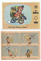 Little Audrey Trading Card #49 Hot Dog! What an Idea! 1960 Fleer NICE FINE+ - £6.89 GBP