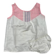 Vintage 60s Greencraft Babydoll Bloomer Sleep Set Pajamas Pink Sz M Cottage New - £46.89 GBP