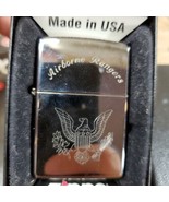 Zippo Airborne Rangers Michael Ball Used Lighter W Box - $24.75