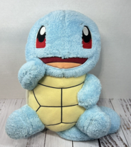 Pokemon Squirtle Warm And Healing Smile Fluffy Big Plush Toy Doll 12in B... - $40.49