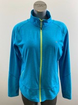 Champion Women&#39;s Full Zip Jacket Size XL Blue Polyester Blend Long Sleeve - £11.86 GBP