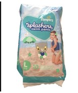 Pampers Splashers Disposable Swim Pants Diaper  Large Unisex  Sealed 10 ... - $112.90 MXN