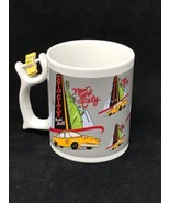 Spinners Talus Taxi Mug Cab New York City NYC Radio City Music Hall Coff... - $11.83