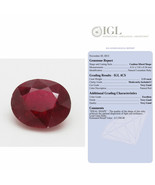 Loose Ruby Gemstone Cushion Cut Red Color 2.13 ct Natural Treated Precio... - £280.47 GBP